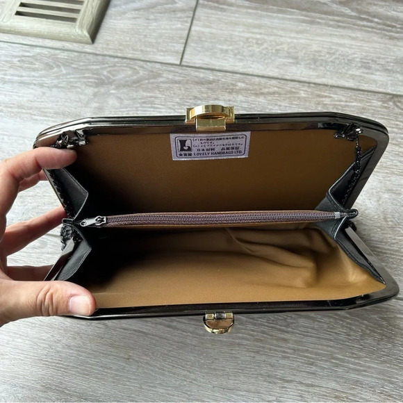 Japan Brand Faux Leather Egyptians Art Chain Clutch Shoulder Bag - Picture 10 of 15